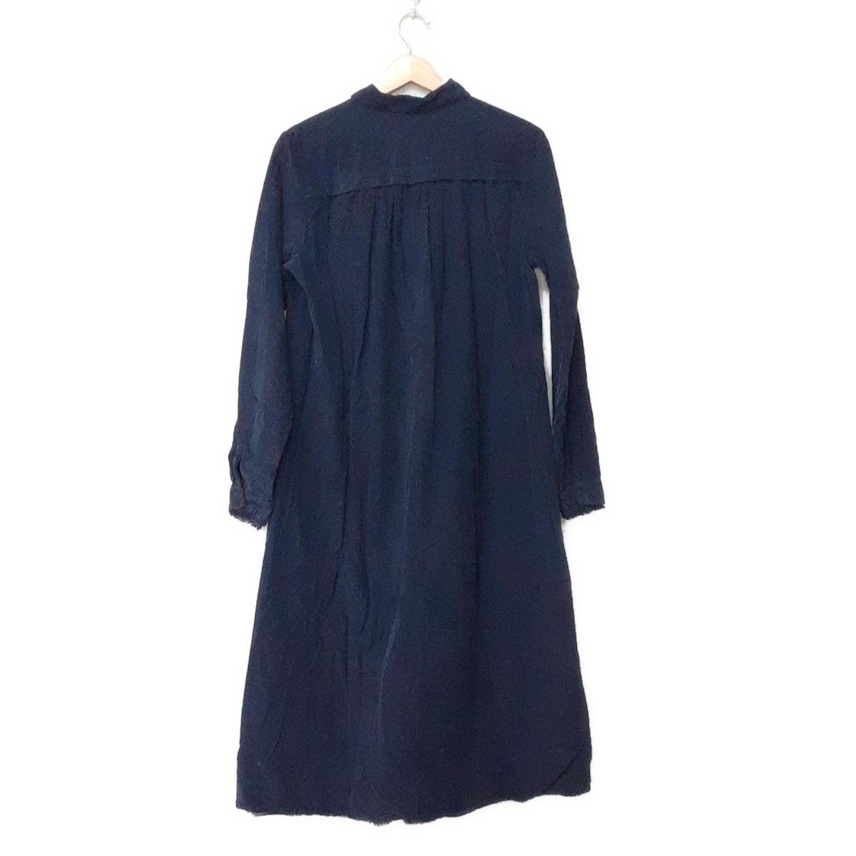 クリステンセンドゥノルド ワンピース サイズ2 M レディース - ネイビー レギュラー 長袖 ロング コーデュロイ シャツワンピ