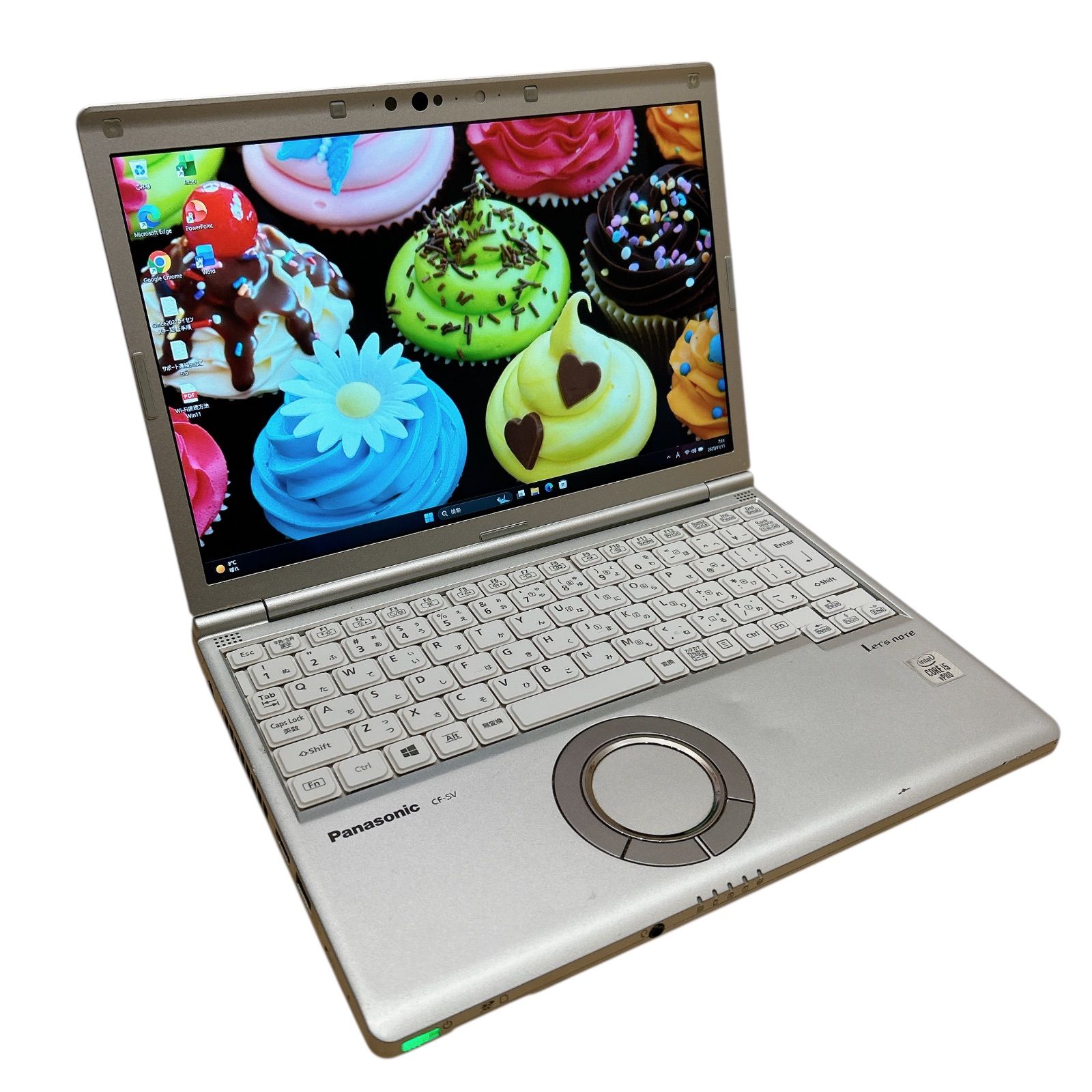 第10世代 Core i 5搭載 Let’s note CF-SV 9 12.1インチ ノートパソコン メモリ16 GB Windows 11 Pro Office 2021 正規ライセンス 軽量モデル バッテリー良好 整備済み 574