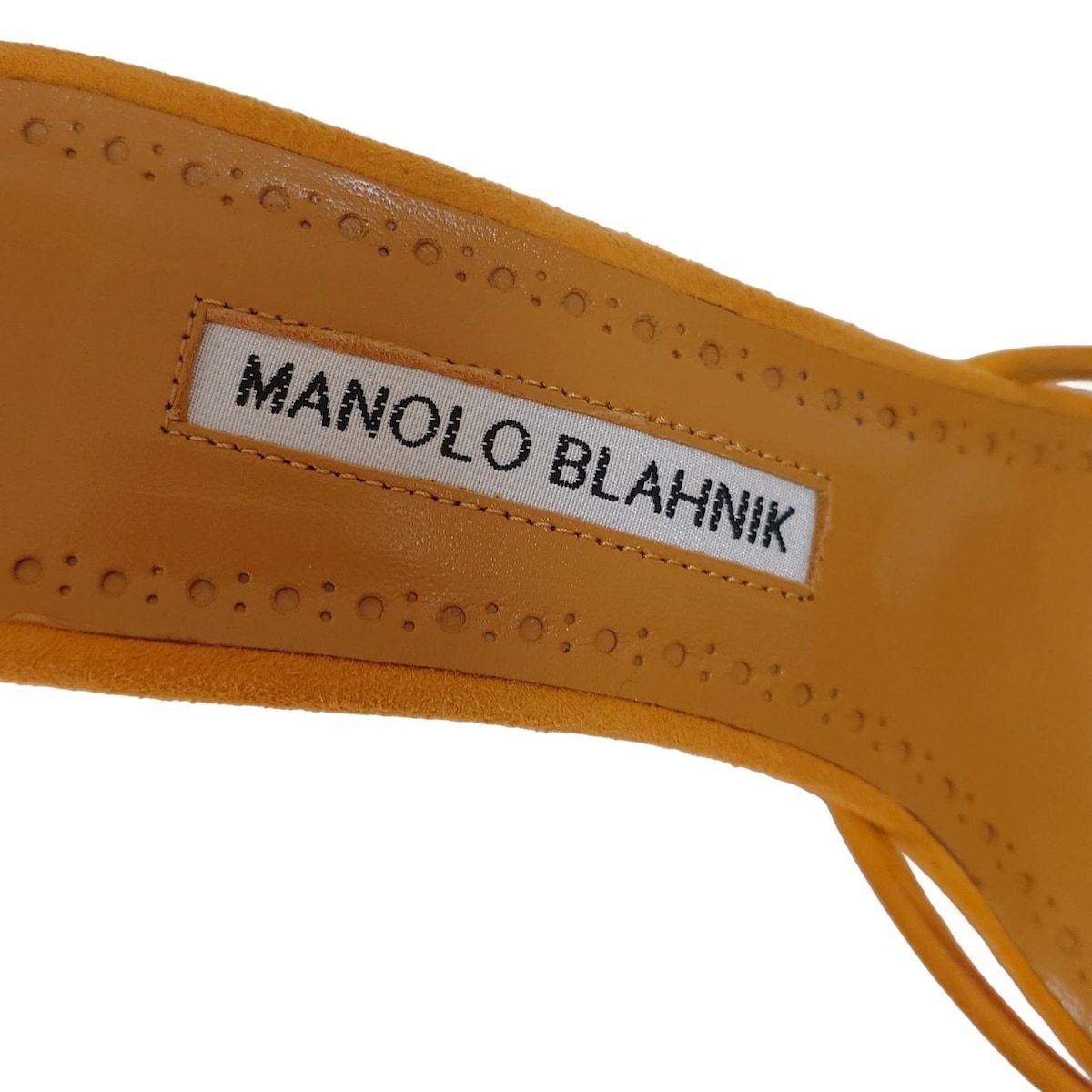 MANOLO BLAHNIK(マノロブラニク) ミュール 36 1/2 レディース ダーク