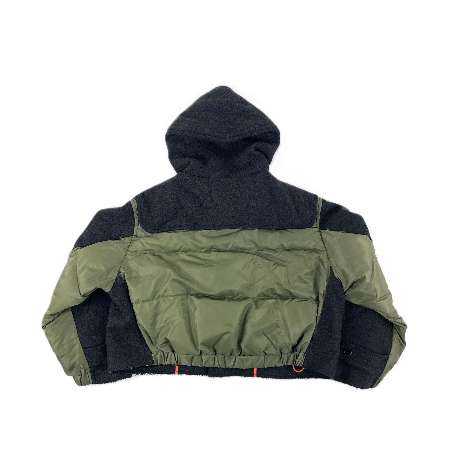 ETSINTA CIAOPANIC TYPY エシンタ チャオパニック TYZ1042308A0004 リメイク風デザインのダッフルコート 中綿ジャケット Fサイズ グレー カーキ