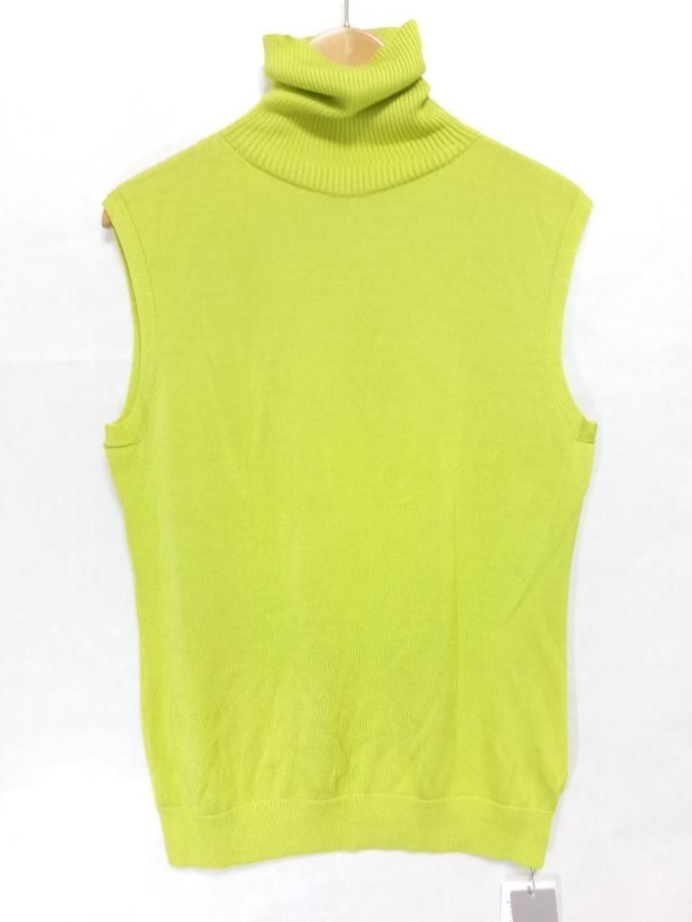 Wacoal Yue ワコールユエ ニット ハイネック ノースリーブ シルク み M 975498