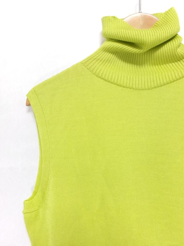 Wacoal Yue ワコールユエ ニット ハイネック ノースリーブ シルク み M 975498