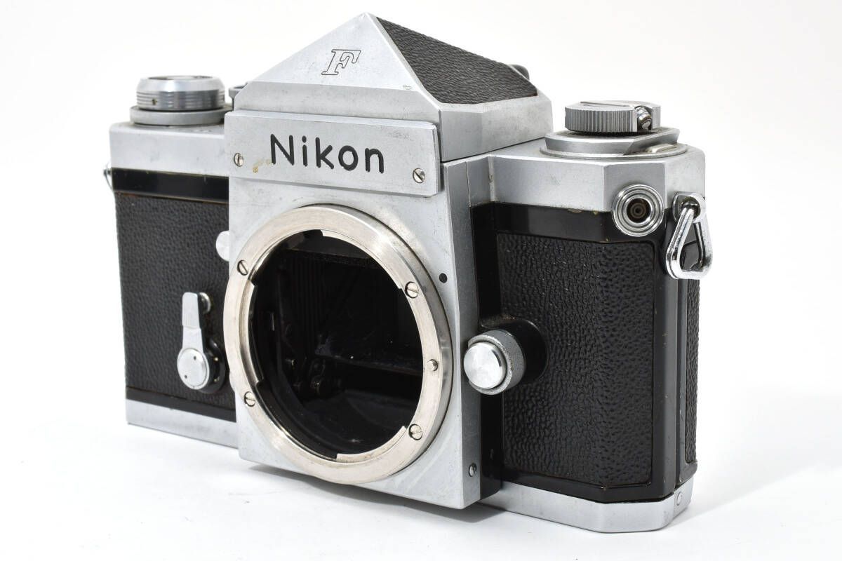 ニコン Nikon F 中期 アイレベル ボディ シルバー フィルム一眼レフカメラ L66 7005