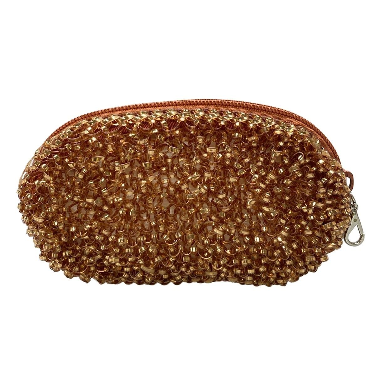 ANTEPRIMA アンテプリマ ポーチ - シルバーゴールド レザー