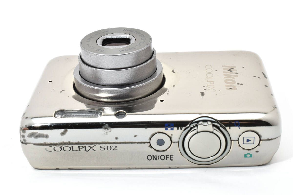 NIKON COOLPIX S02　動作未確認品 NIKON COOLPIX S02 動作未確認品 Nikon COOLPIX S02 13.2MP Digital