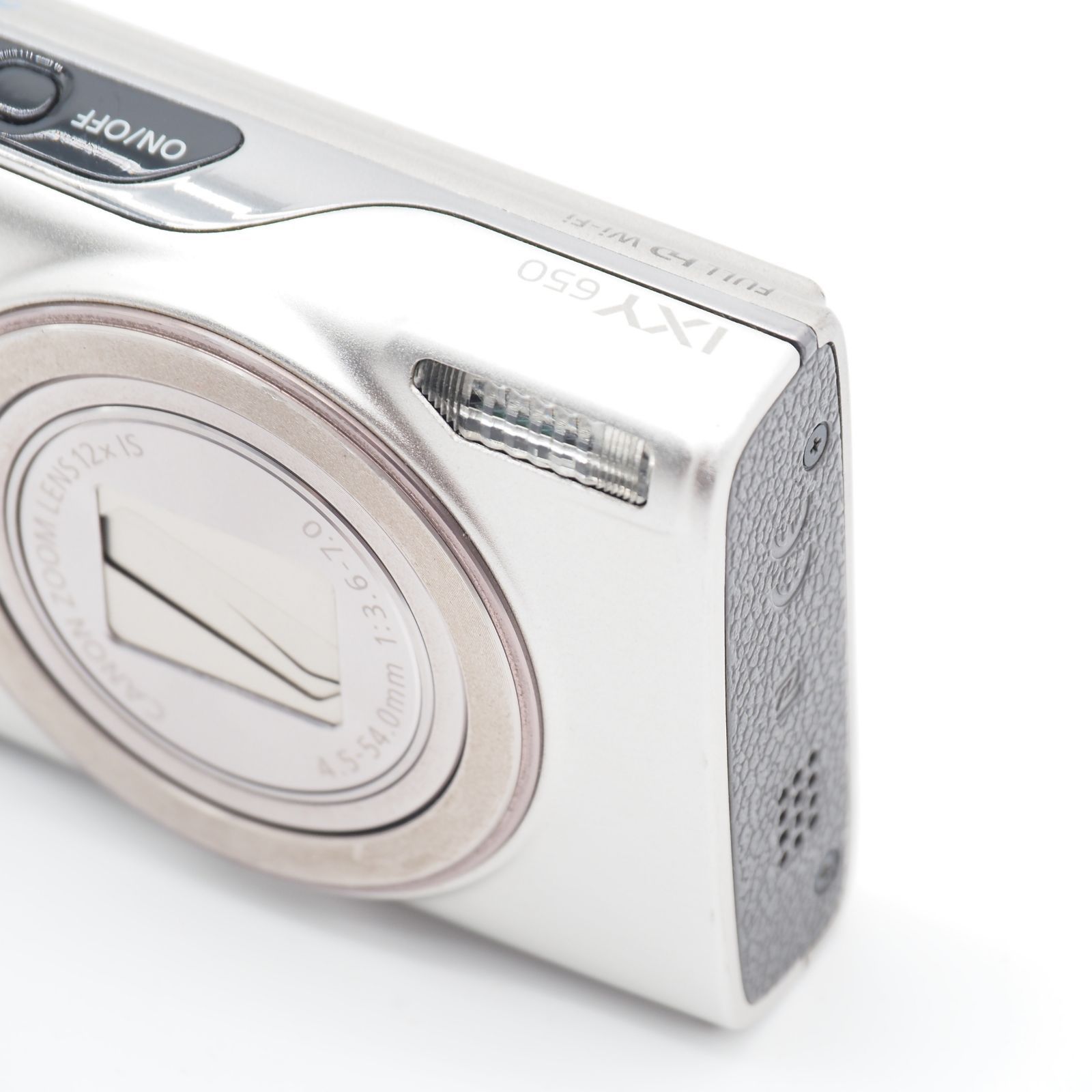 ST00170 上品 Canon コンパクトデジタルカメラ IXY 650 シルバー
