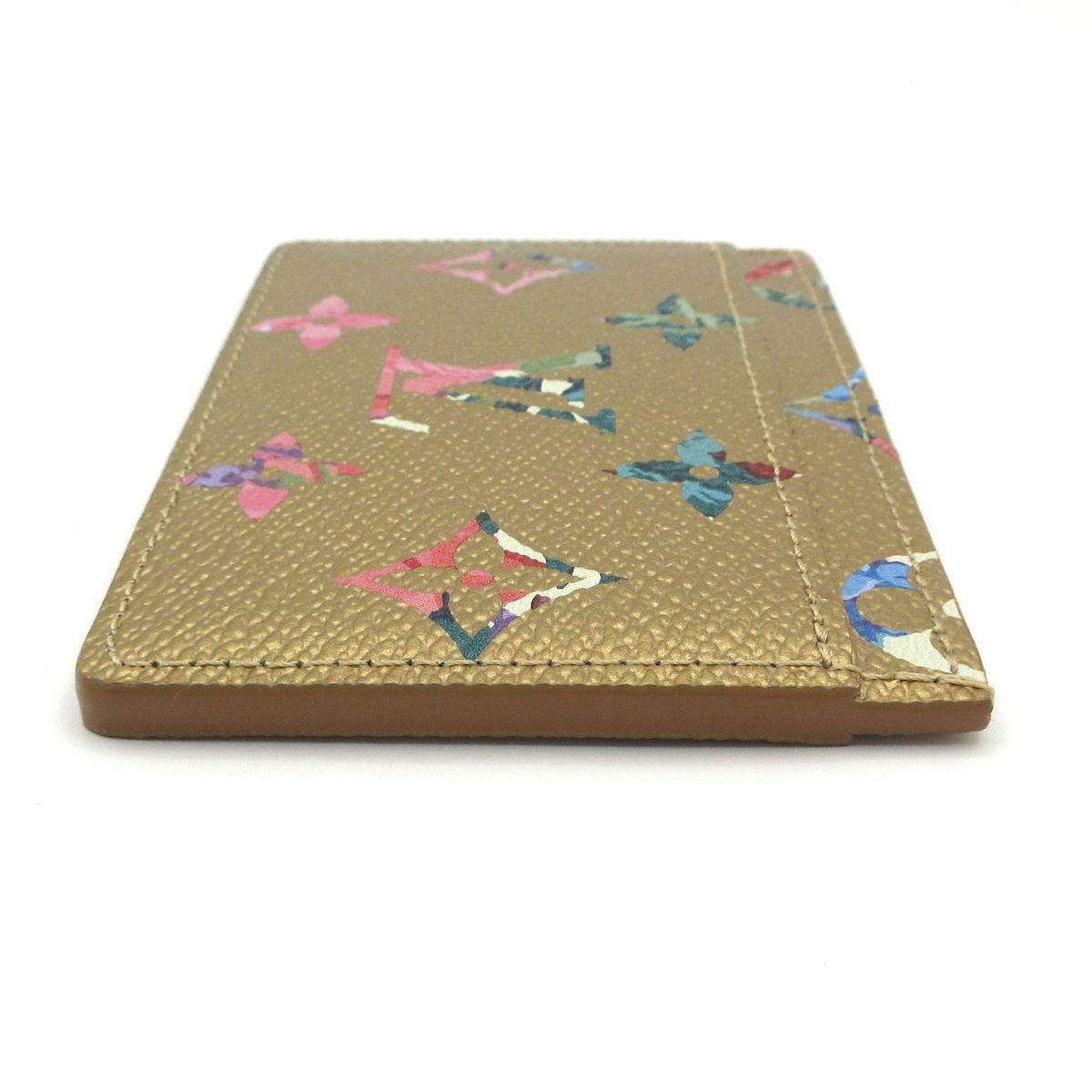  LOUIS VUITTON ルイヴィトン カードケース ライン ポルトカルトサーンプル M 81726 ゴールド カードケース 小物