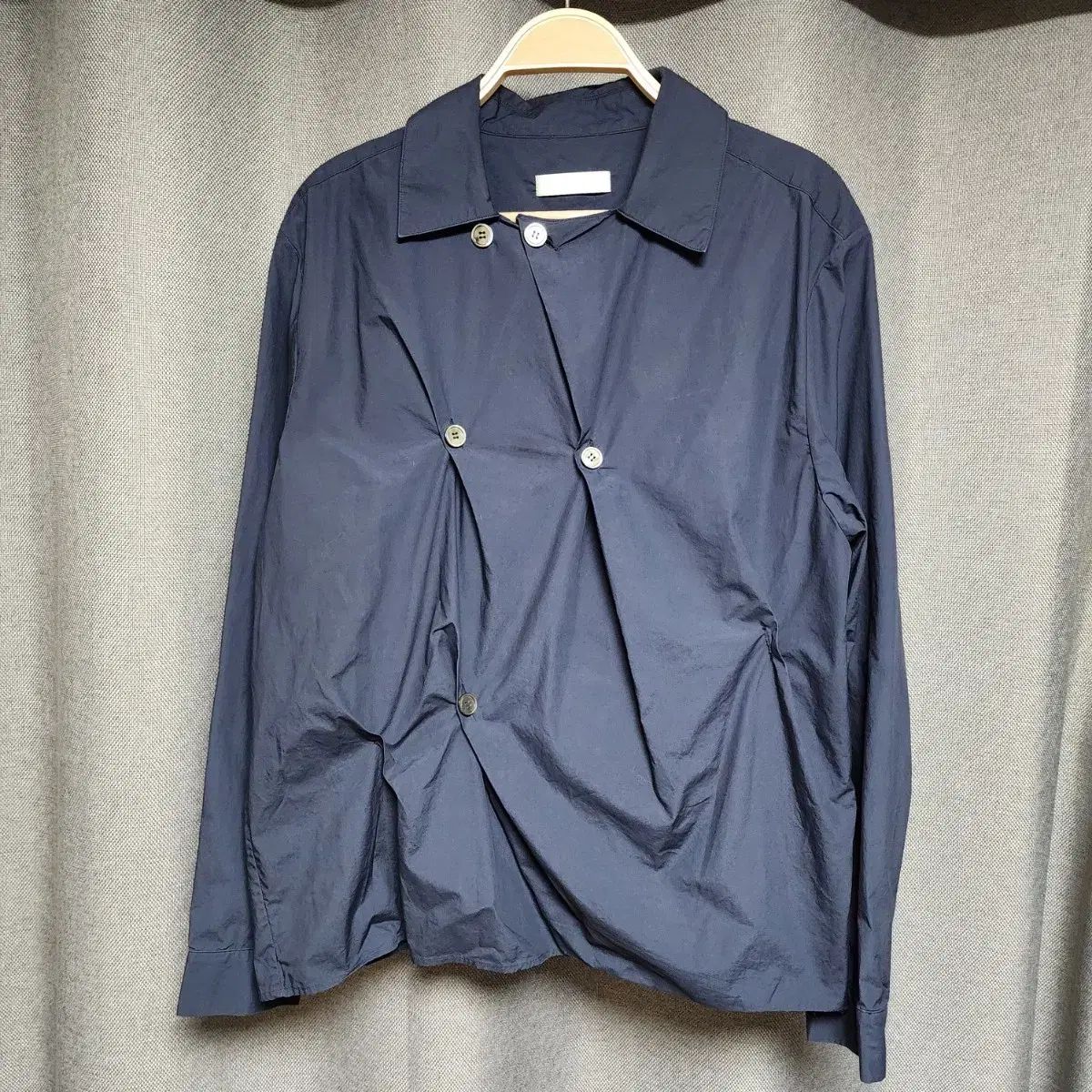 アイエル ペルソナ ネイビー シャツ 48サイズ