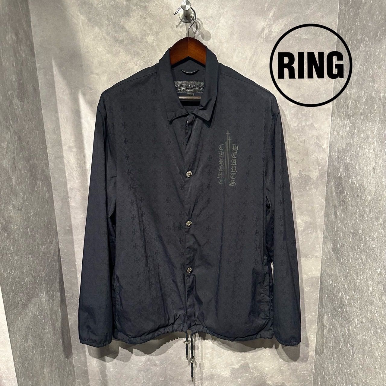 Chrome Hearts Riggins CH Plus Coach Jacket BLK - メルカリ
