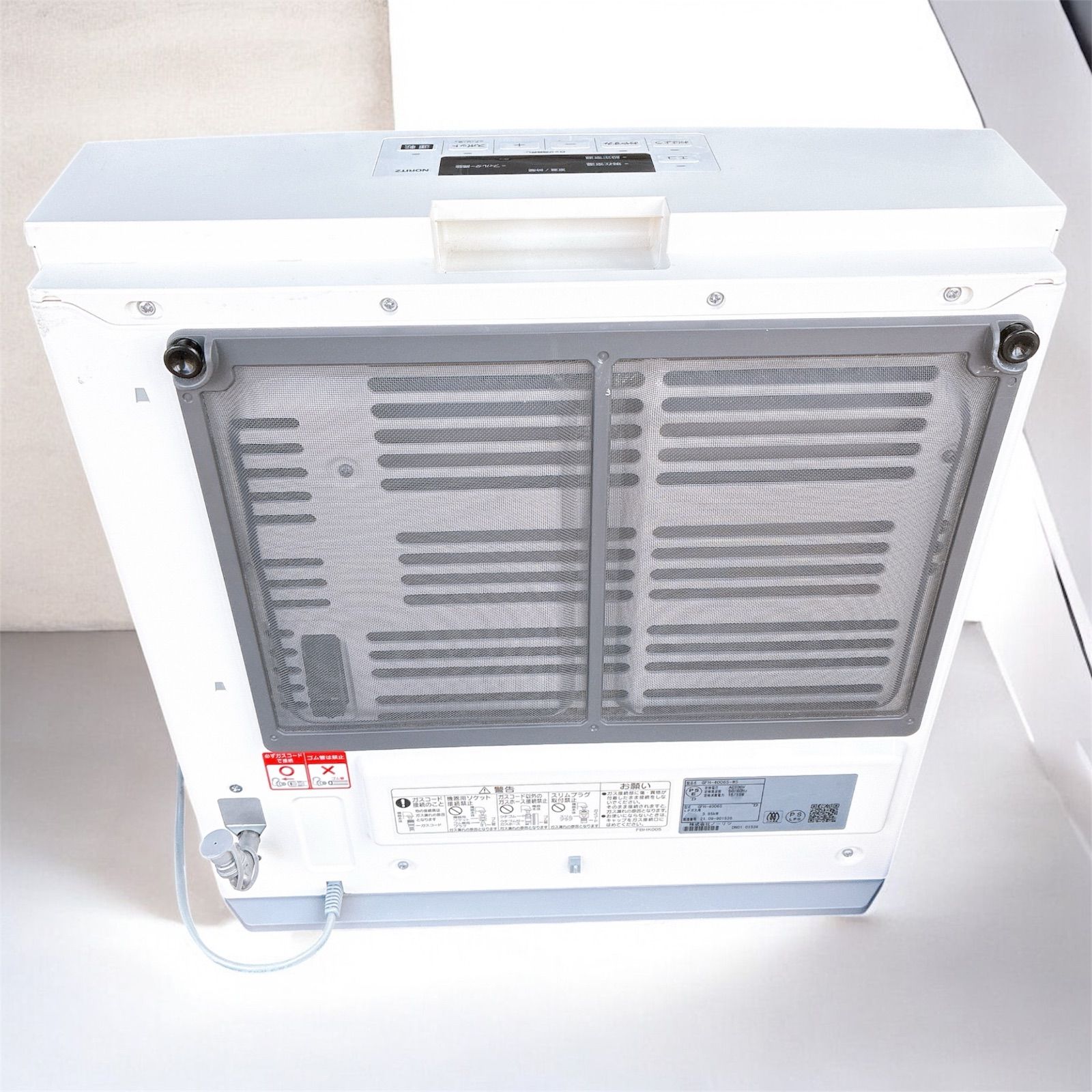 プロパンガス(LPG)専用】ノーリツ ガスファンヒーター GFH-4006S 