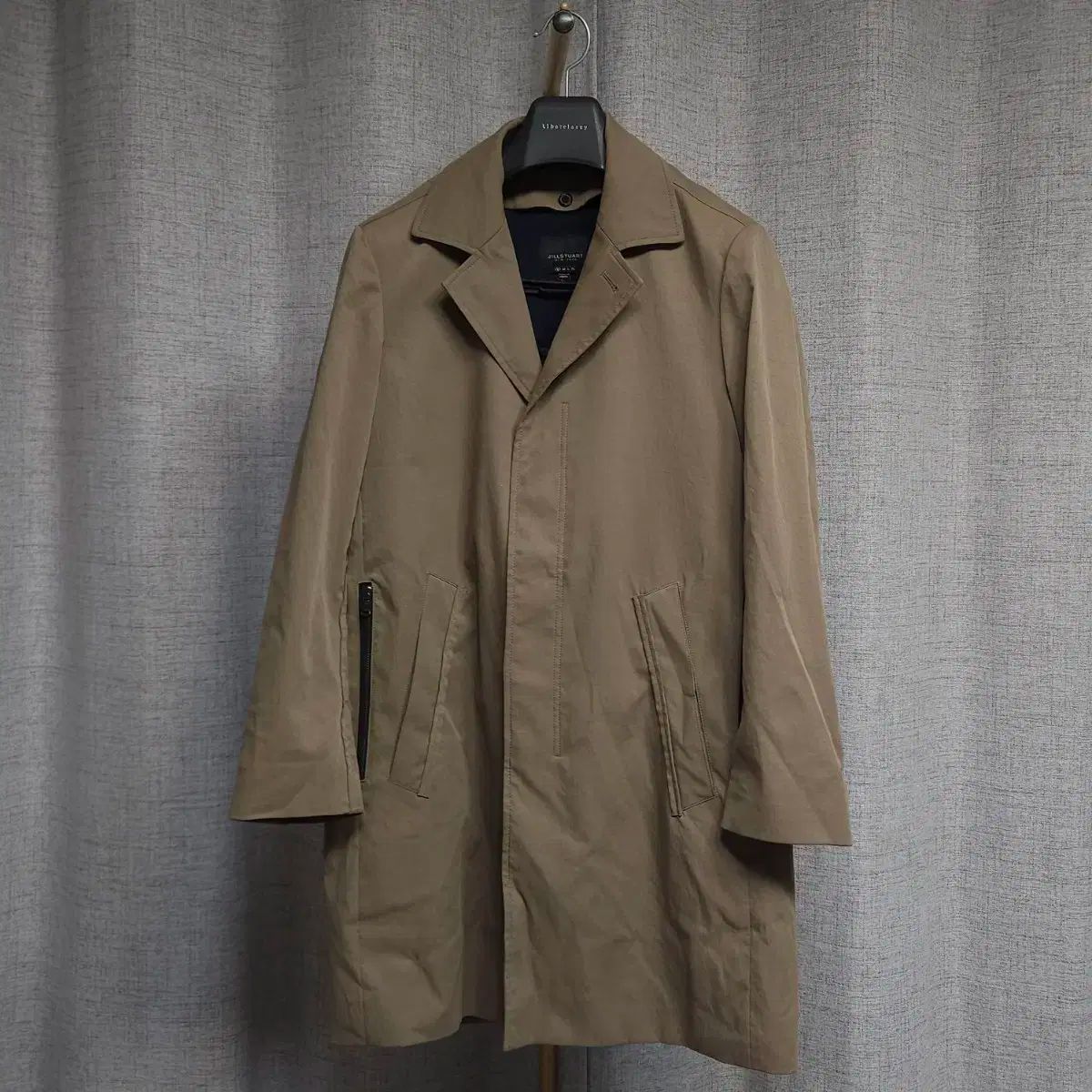 95 JILL STUART ジルスチュアート NEW YORK メンズ トレンチ コート ライトブラウン