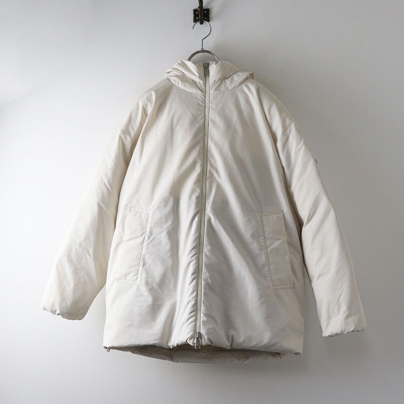 定価48400円 オーチバル オーシバル ORCIVAL OR-A0409 SRL フード付き ダウンジャケット 2 GREIGE┃アイボリー 2400014678352