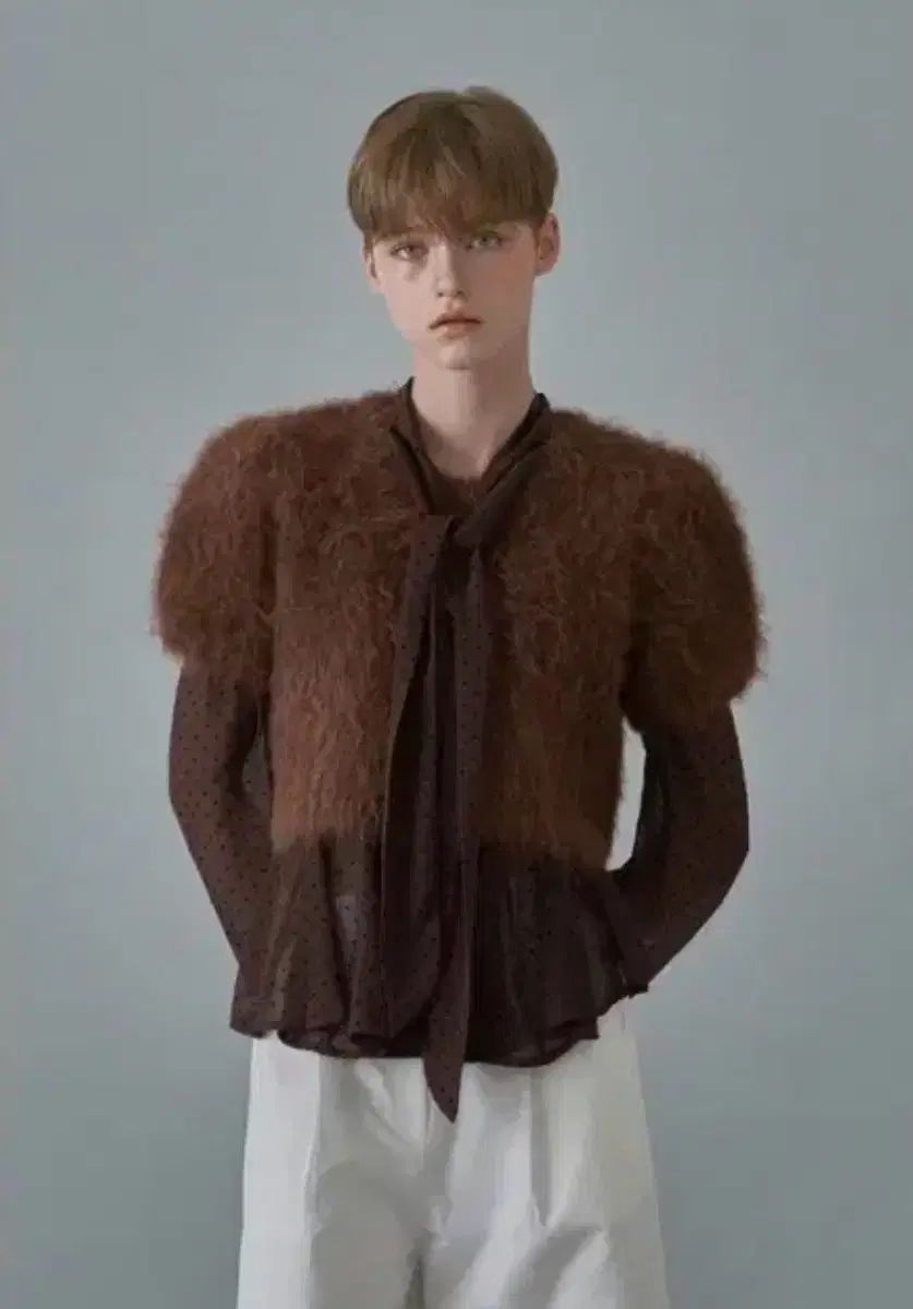 WITHOUTSUMMER アンゴラ ニット