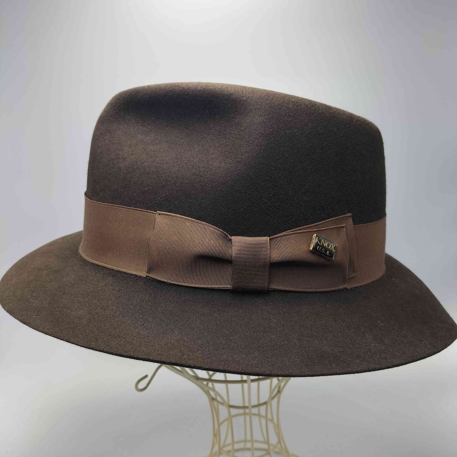 カシラ KNOX別注 パナマハット 中折れ ストローハット 61cmメンズ