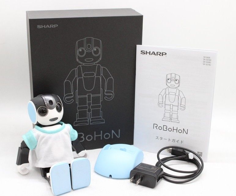 良品 シャープ ロボホン SR-06M-A ブルー Tシャツ付き モバイル型