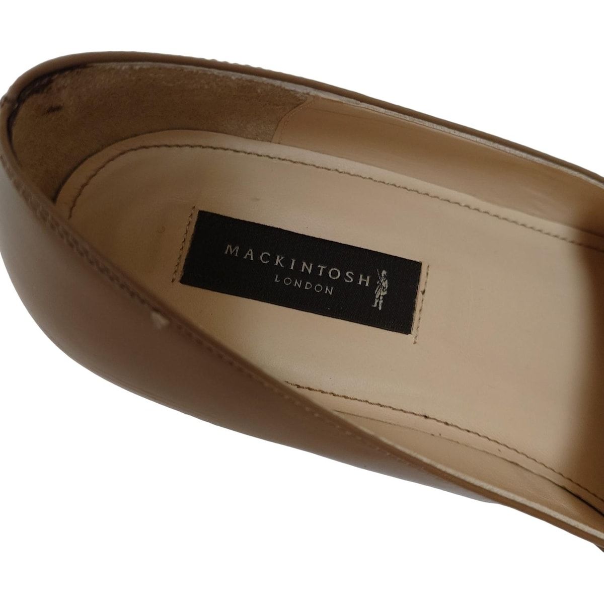  LONDON マッキントッシュロンドン パンプス 24 1 2 レディース - ベージュ レザー ハイヒール パンプス パンプス