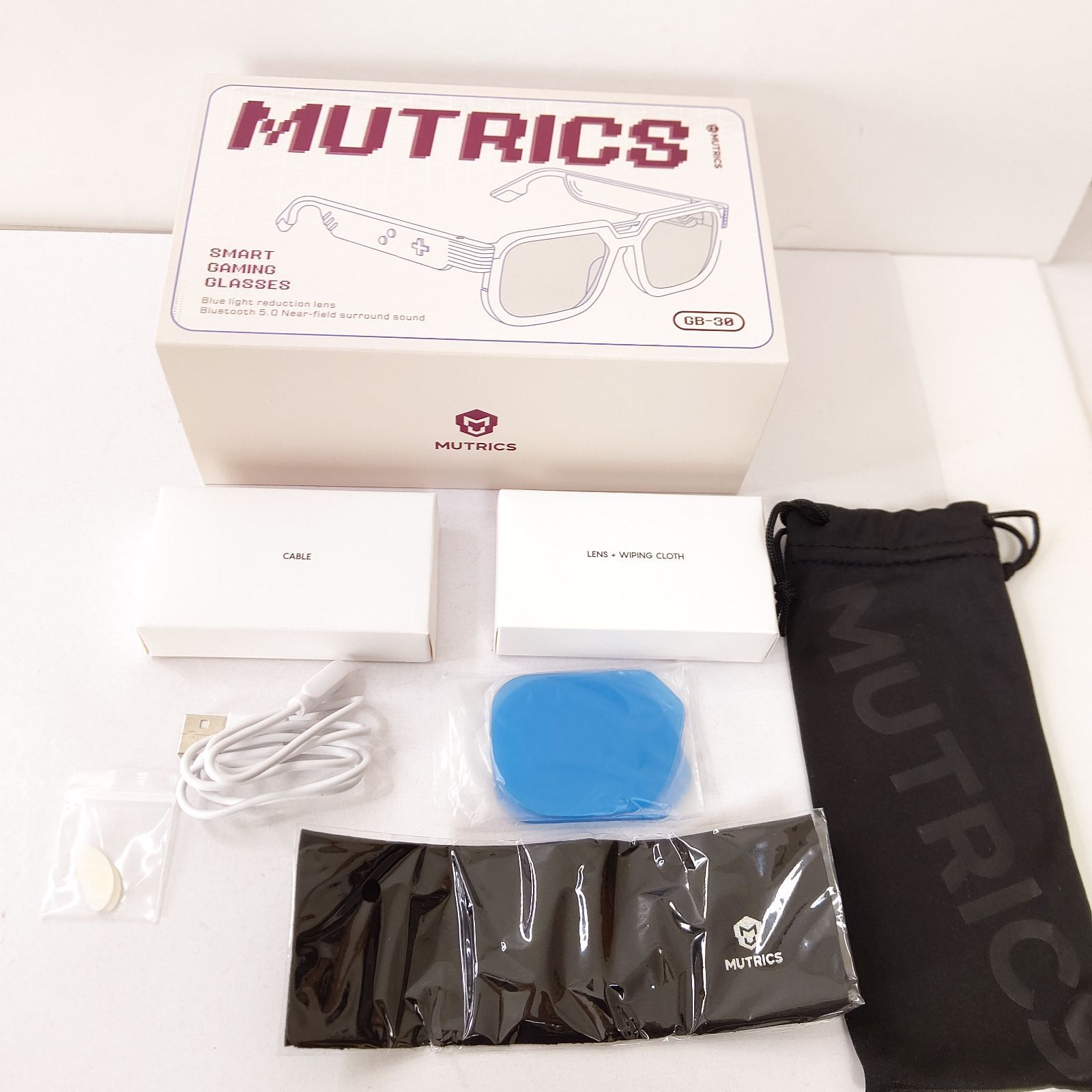 ミュートリクス GB 30 スマートゲーミンググラス グレー 2