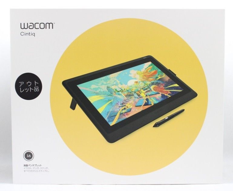 Wacom 液タブ DTK1660 Cinriq 16 ワコム 液晶タブレット ペンタブ イラスト IT0TPVQB7M8Y-D-Z33-byebye