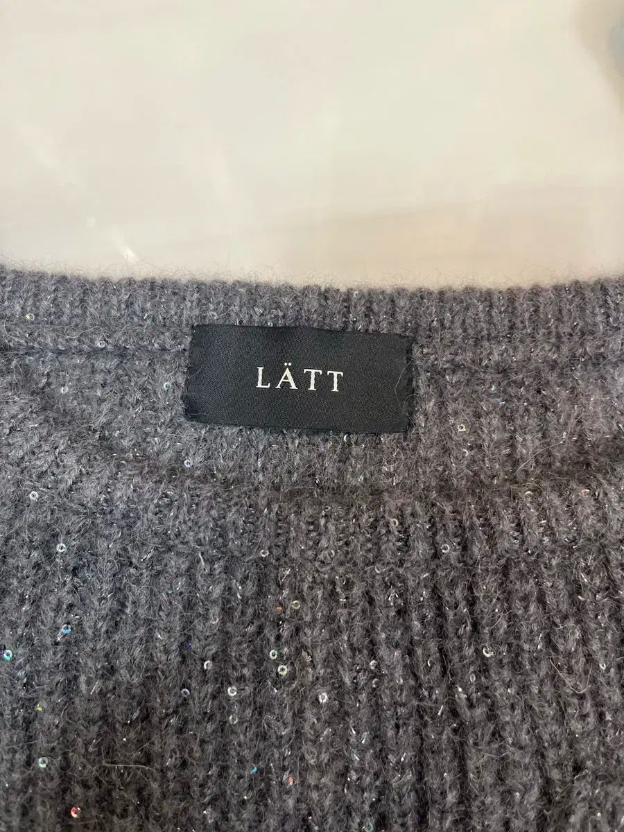  Latt ニット ビスチェ グレー ベスト ジレ ベスト ジレ ビスチェ