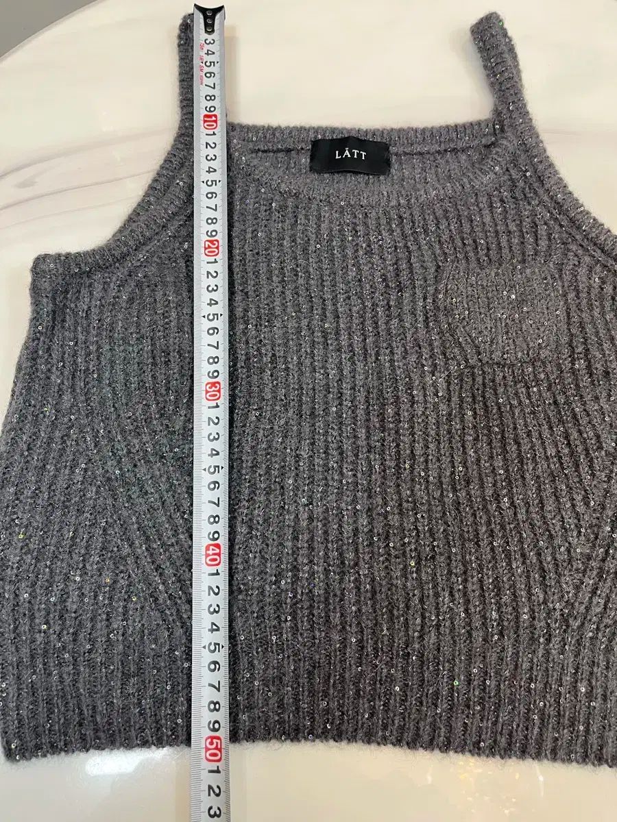 ニット ビスチェ