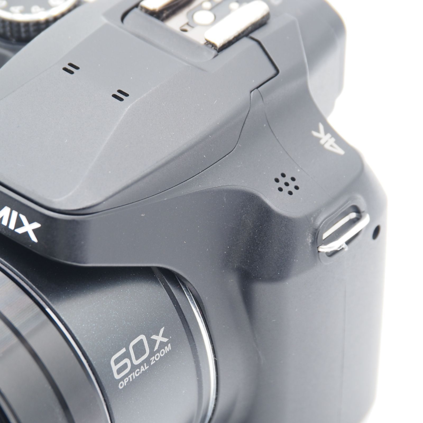 ST00246 ほぼ新 パナソニック デジタルカメラ ルミックス FZ85 ブラック DC-FZ85-K