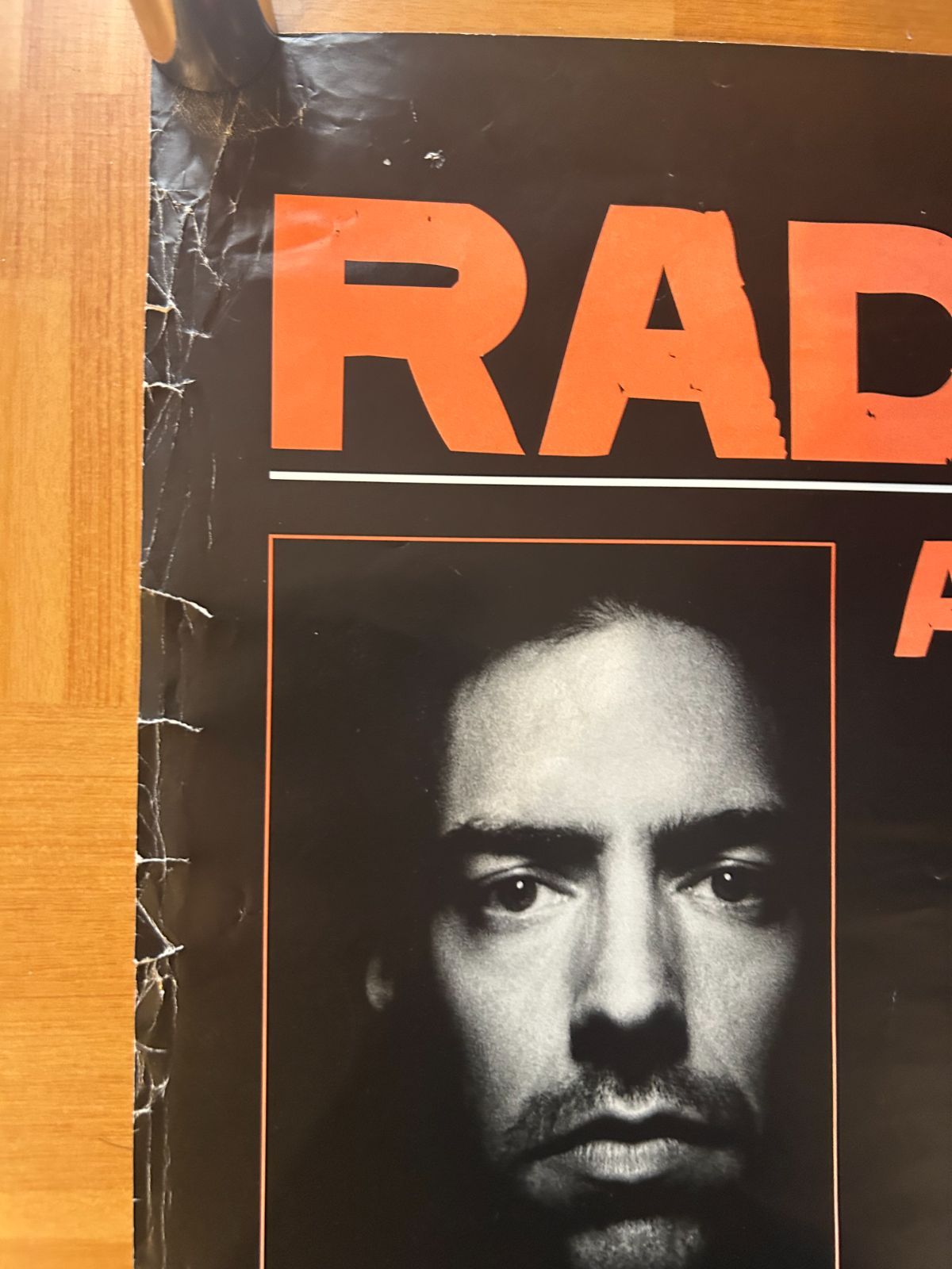 当時物！非売品レア！レディオヘッド　リバーシブル　ポスター　Radiohead 当時物！非売品レア！レディオヘッド リバーシブル ポスター Radiohead