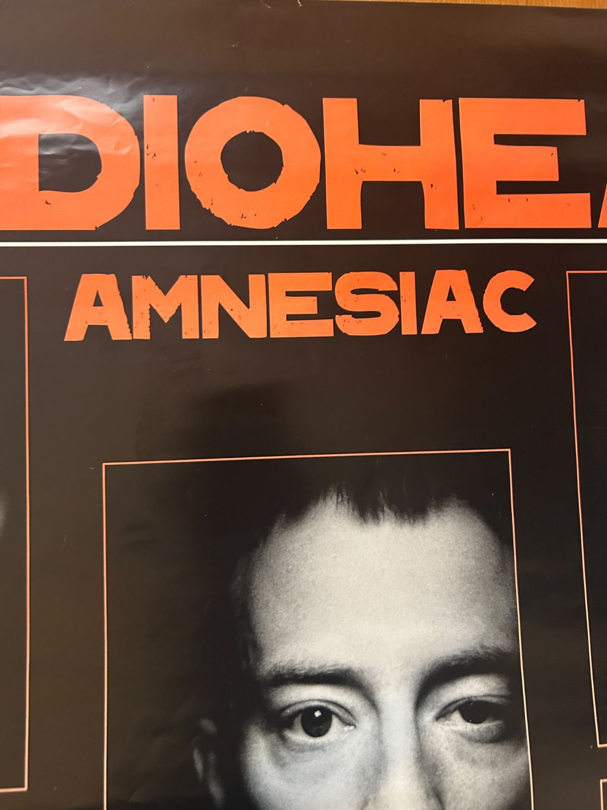 希少　レディオヘッド　amnesiac タペストリー　ポスター レディオヘッド Radiohead / AMNESIAC 2001年 アルバム