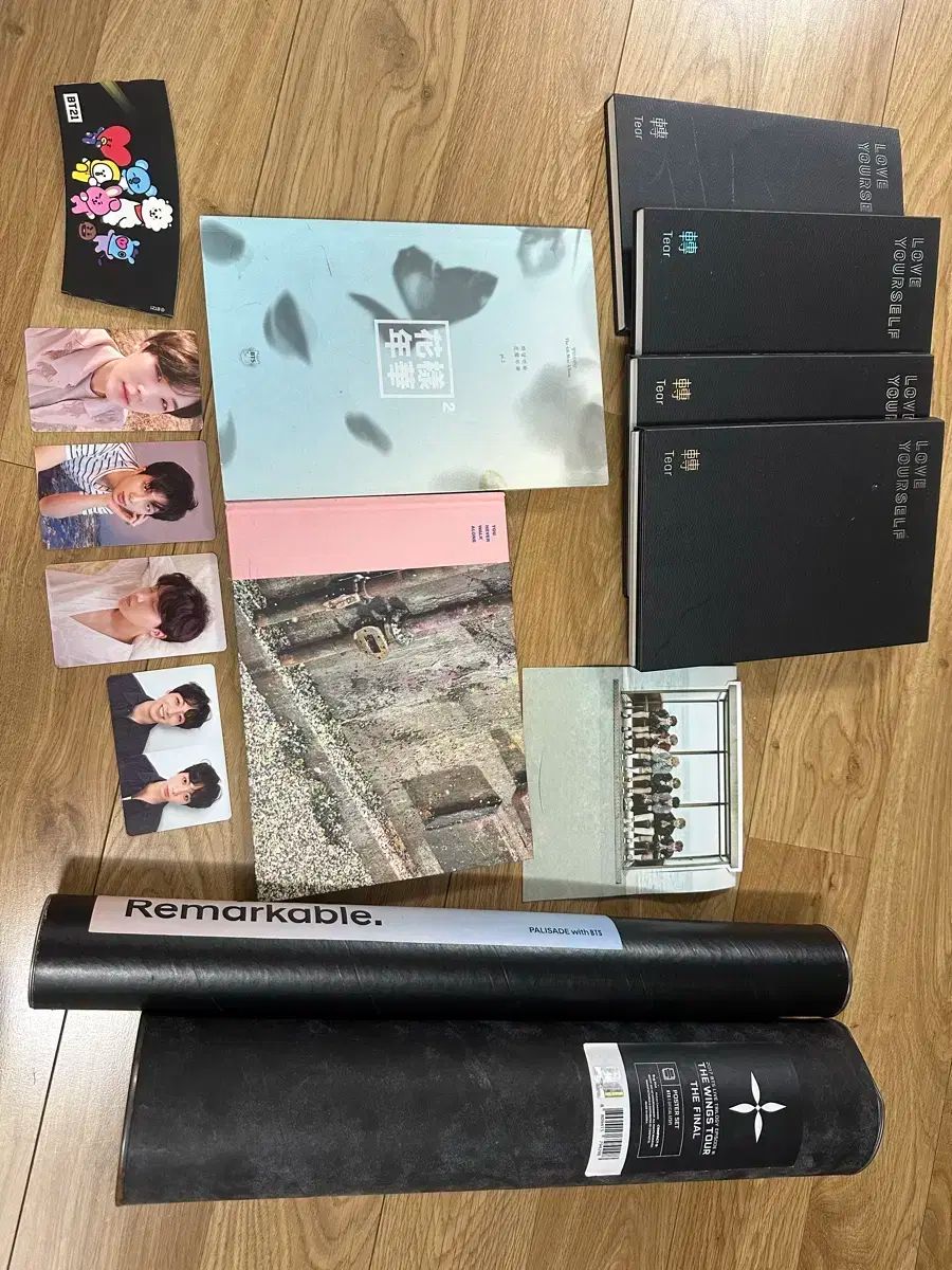 BTS SET　防弾少年団　アルバムセット グッズ　ポスター　まとめ売り CD BTS SET 防弾少年団 アルバムセット グッズ ポスター まとめ売り