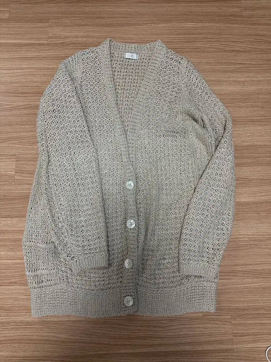 ハンサムタイム ロング ニット カーディガン