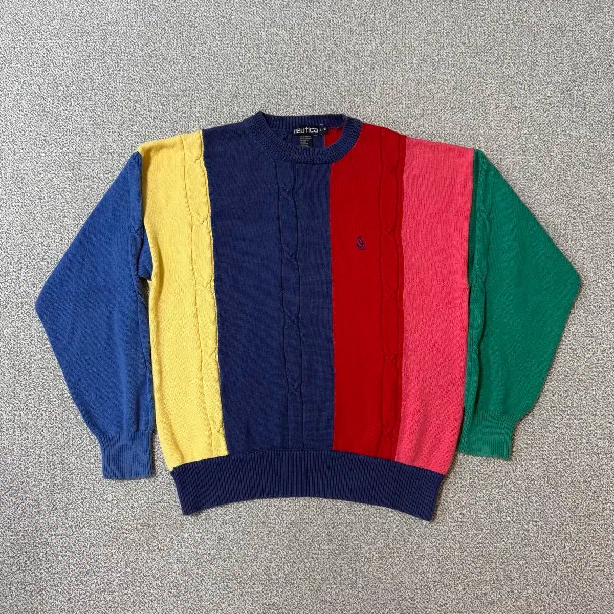 ノーティカ 90s ブロック ウィンドブレーカー