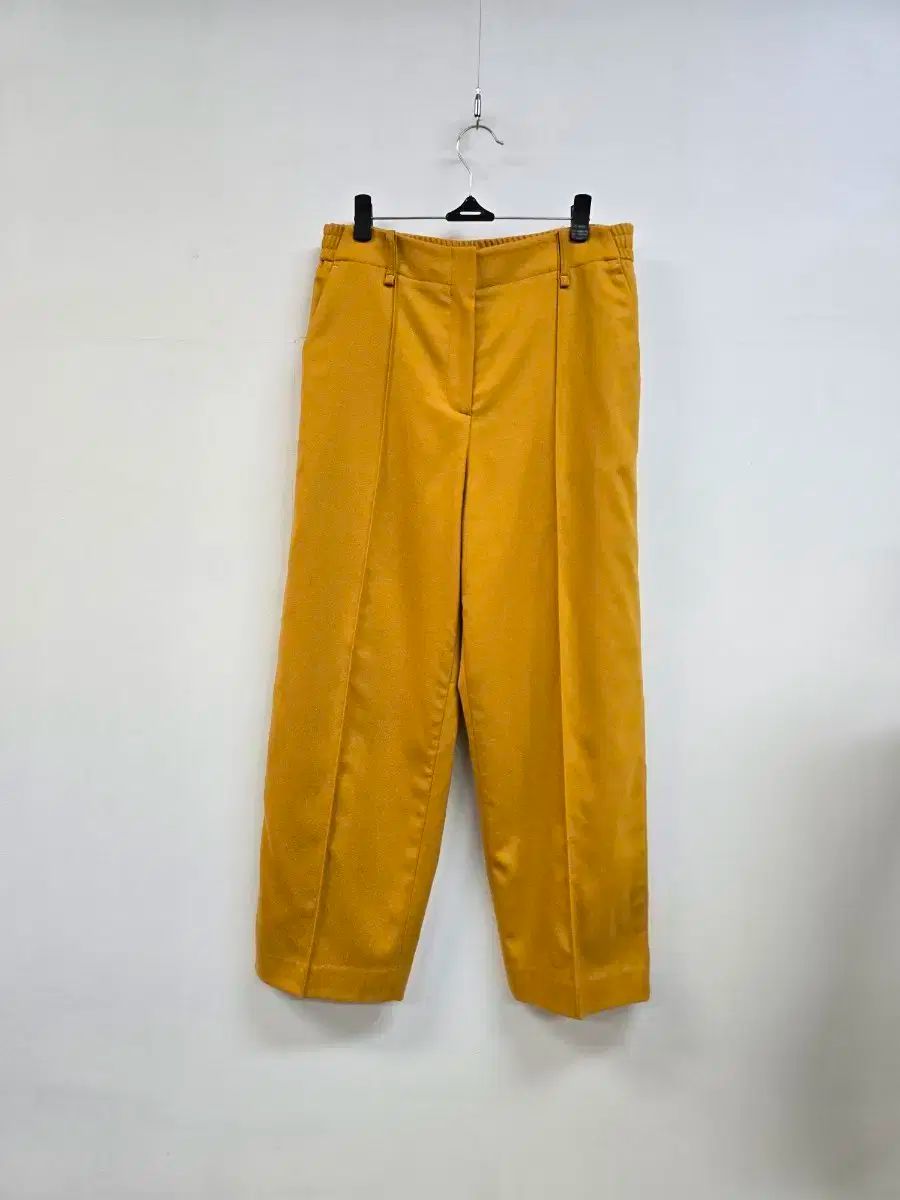 ハンサム オッズセカンド マスタード ウール スラックス