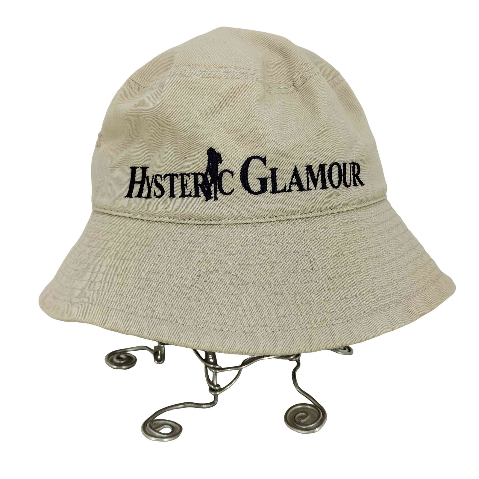 ヒステリックグラマー HYSTERIC GLAMOUR 22ss ロゴ刺繍 チノクロス
