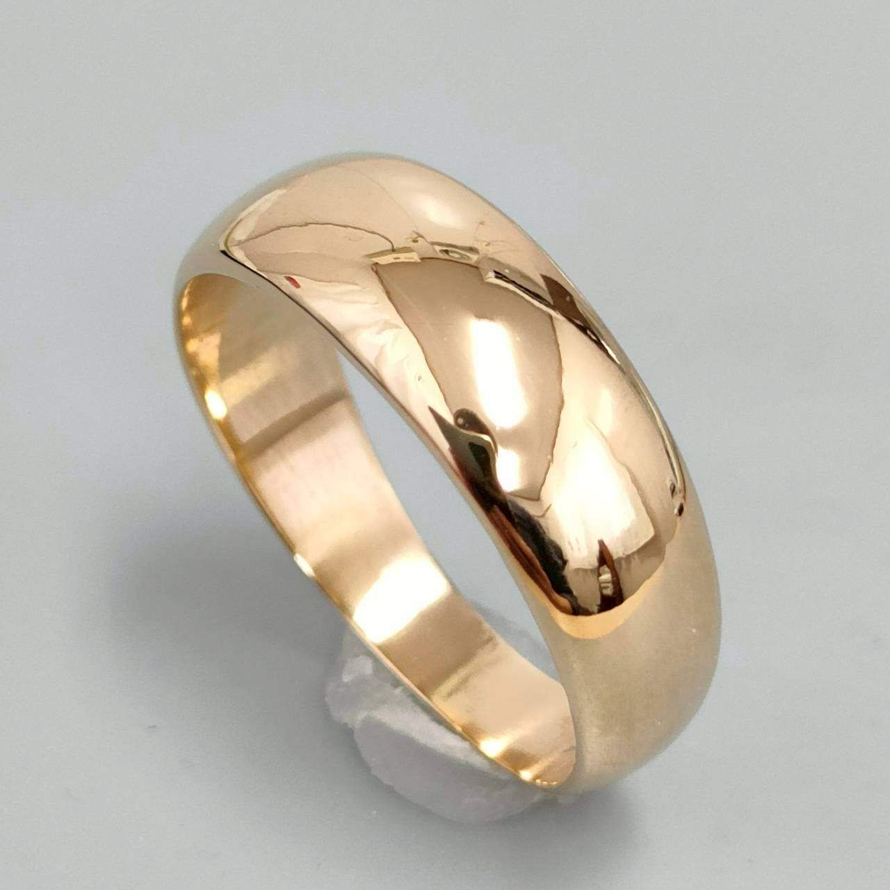 18金 K18 男女兼用 セイコージュエリー シンプル 鏡面 三日月リング 5.87g 17~18号 D480