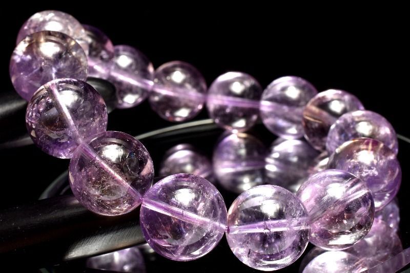  １点物 バイ アメトリン 14 5 mm ブレスレット パワーストーン 天然石 _MC 446 ブレスレット バングル アクセサリー