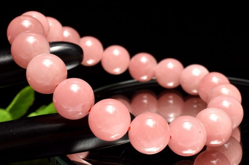 １点物 ブラジル産 高発色 グァバクォーツ 天然ピンククォーツ 11mm ブレスレット パワーストーン 天然石 _MC526