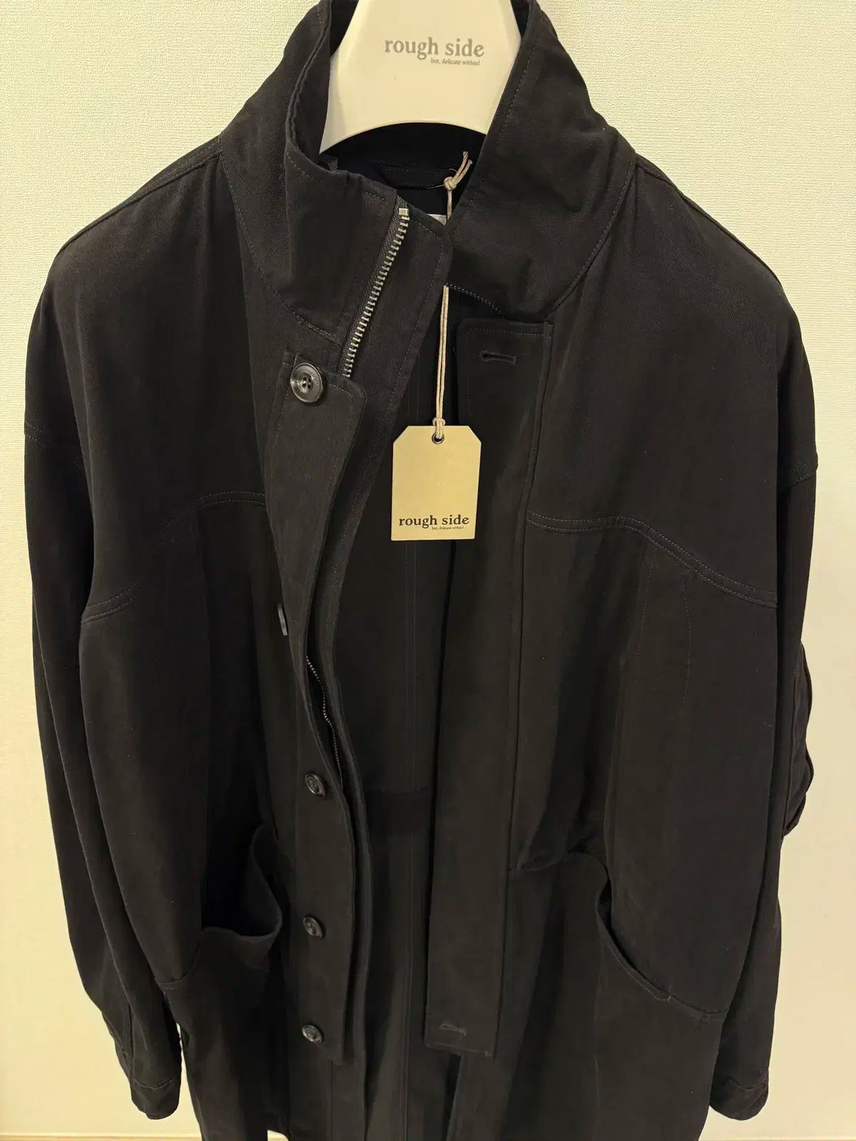 ROUGH SIDE 25FW デューンパーカ ブラック 2サイズ