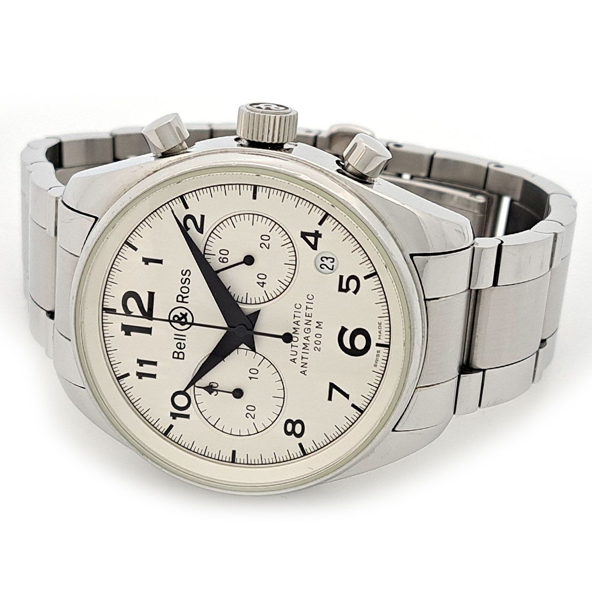 ベル＆ロス ヴィンテージ130 クロノグラフ 130.S 自動巻き ステンレス  