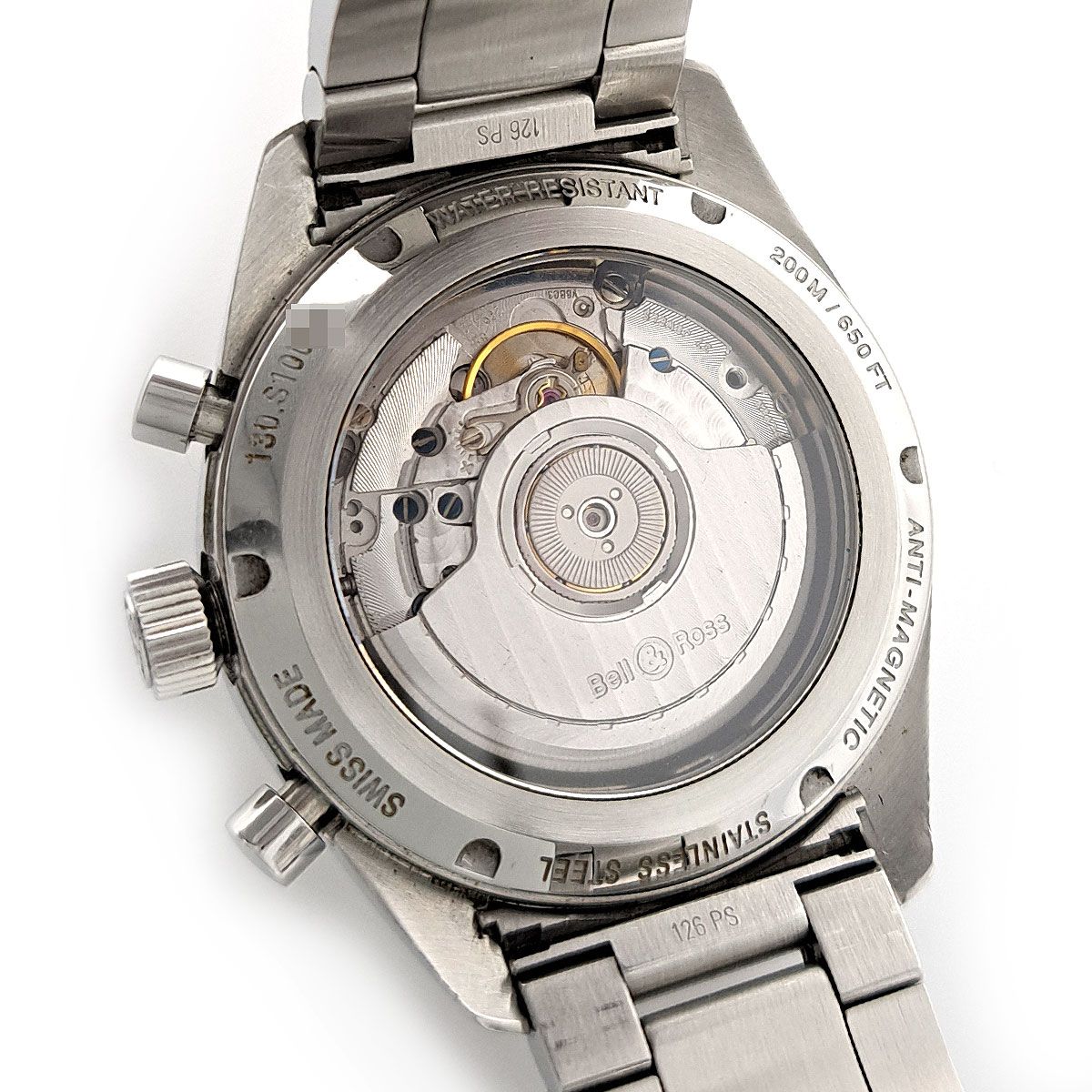 ベル＆ロス ヴィンテージ130 クロノグラフ 130.S 自動巻き ステンレス  