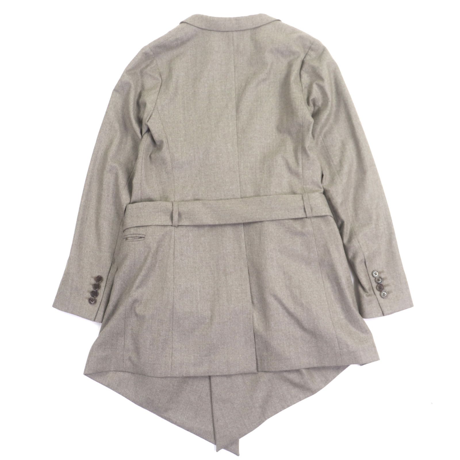 ベルト付き テーラードジャケット