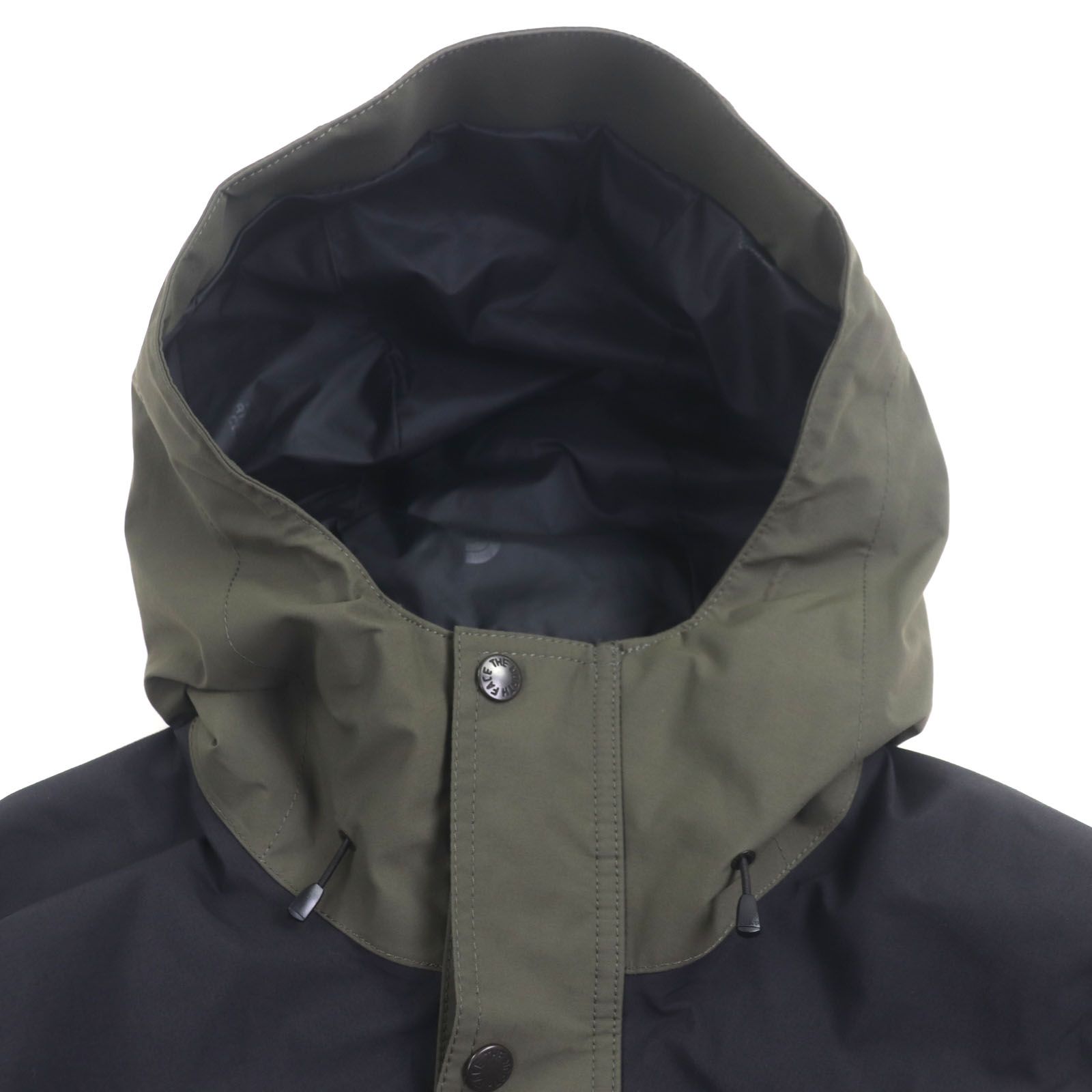 THE NORTH FACE ザ ノースフェイス NP62236 Mountain Light Jacket NT ニュートーブ ロゴ刺繍 ダブルジップアップ マウンテンパーカー カーキ S メンズ