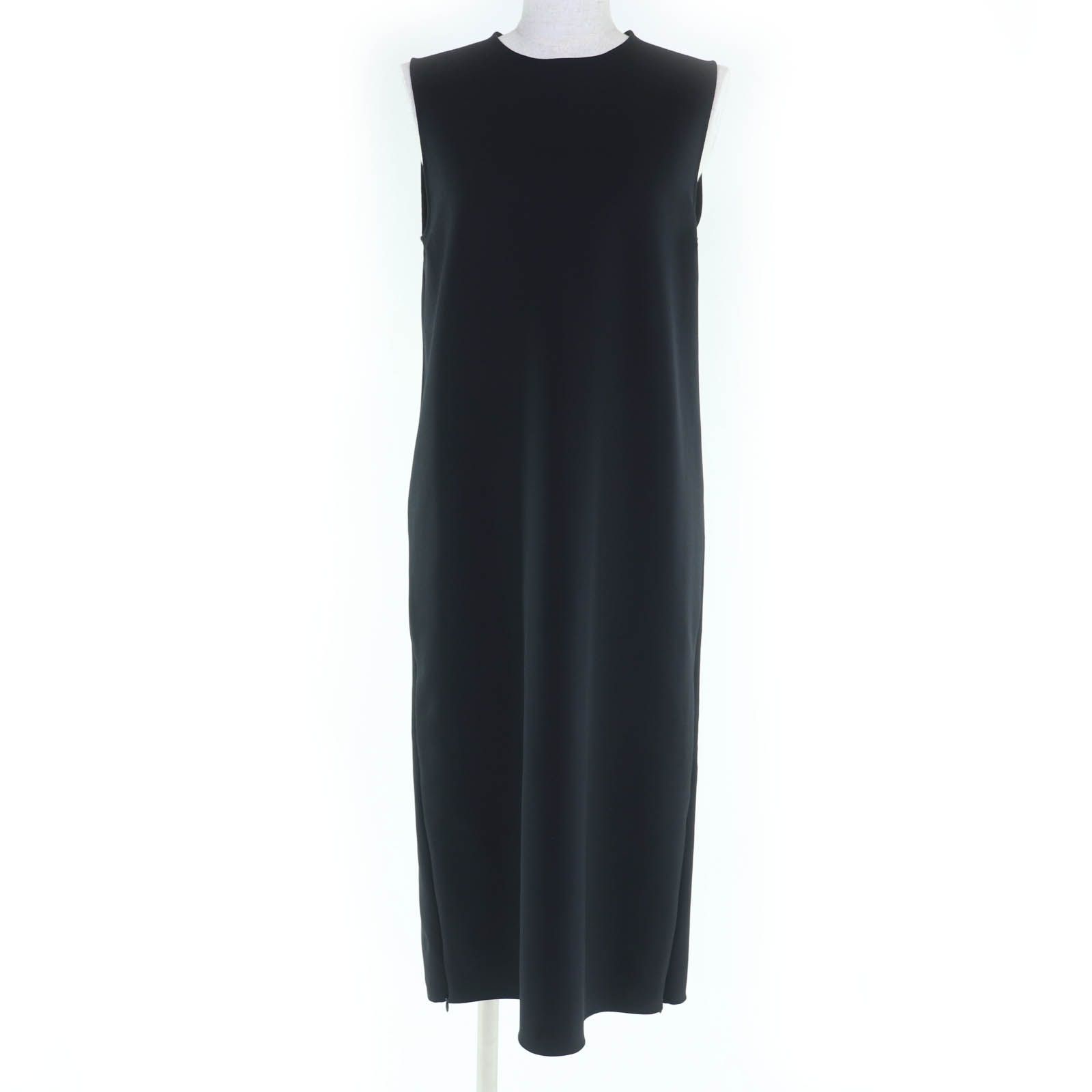 THE ROW ザロウ 4509-K106 ノースリーブ ロング丈 ワンピース ドレス ブラック S レディース
