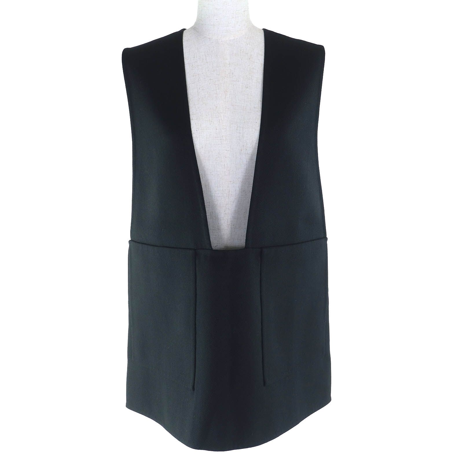 極美品△DRAWER ドゥロワー 22AW 6521-299-1037 ウールケヌキジレ ロゴ