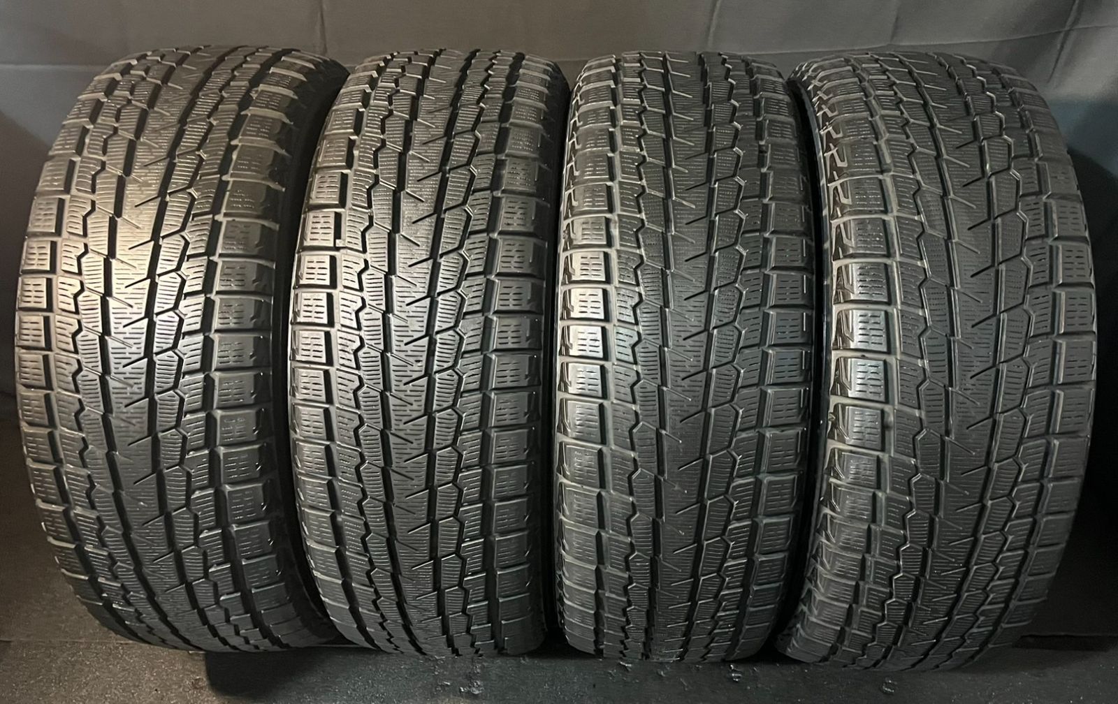 約8分山 ヨコハマ アイスガード ice GUARD G 075 スタッドレス 225 55 R 18 4本 h_648