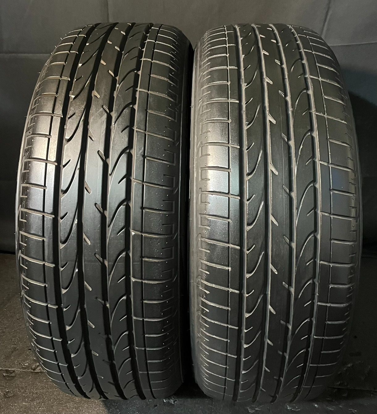 2025 2018年製 約8～8 3分山 ブリヂストン デューラー DUELER H P SPORT 225 55 R 18 2本 h_685