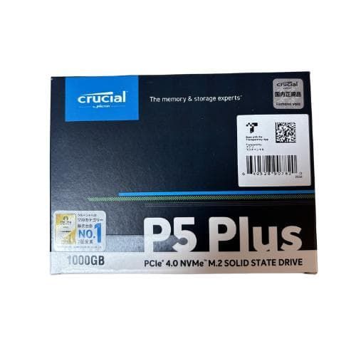 Crucial P5 Plus 1TB CT1000P5PSSD8JP NVMe - メルカリ