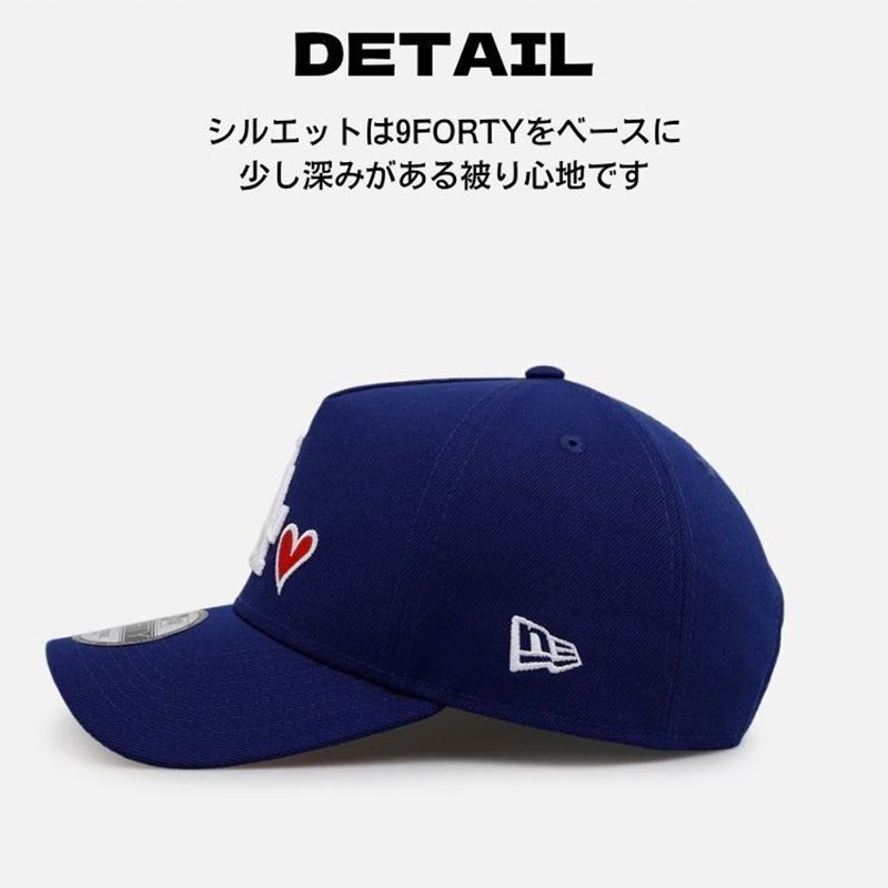 新品】ニューエラ キャップ NEW ERA 帽子 ハートロゴ Team Color