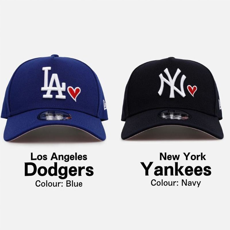 新品】ニューエラ キャップ NEW ERA 帽子 ハートロゴ Team Color