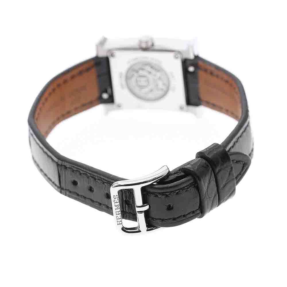 エルメス HERMES HH1.132 Hウォッチミニ ダイヤベゼル クォーツ レディース 内箱・保証書付き_919597 エルメス HERMES HH1.132 Hウォッチミニ ダイヤベゼル クォーツ