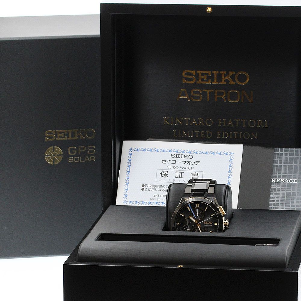 セイコー SEIKO SBXC 156 5 X 83 0 AB アストロン 100周年記念 服部金太郎 モデル ソーラー電波 メンズ 箱 保証書付き_917708