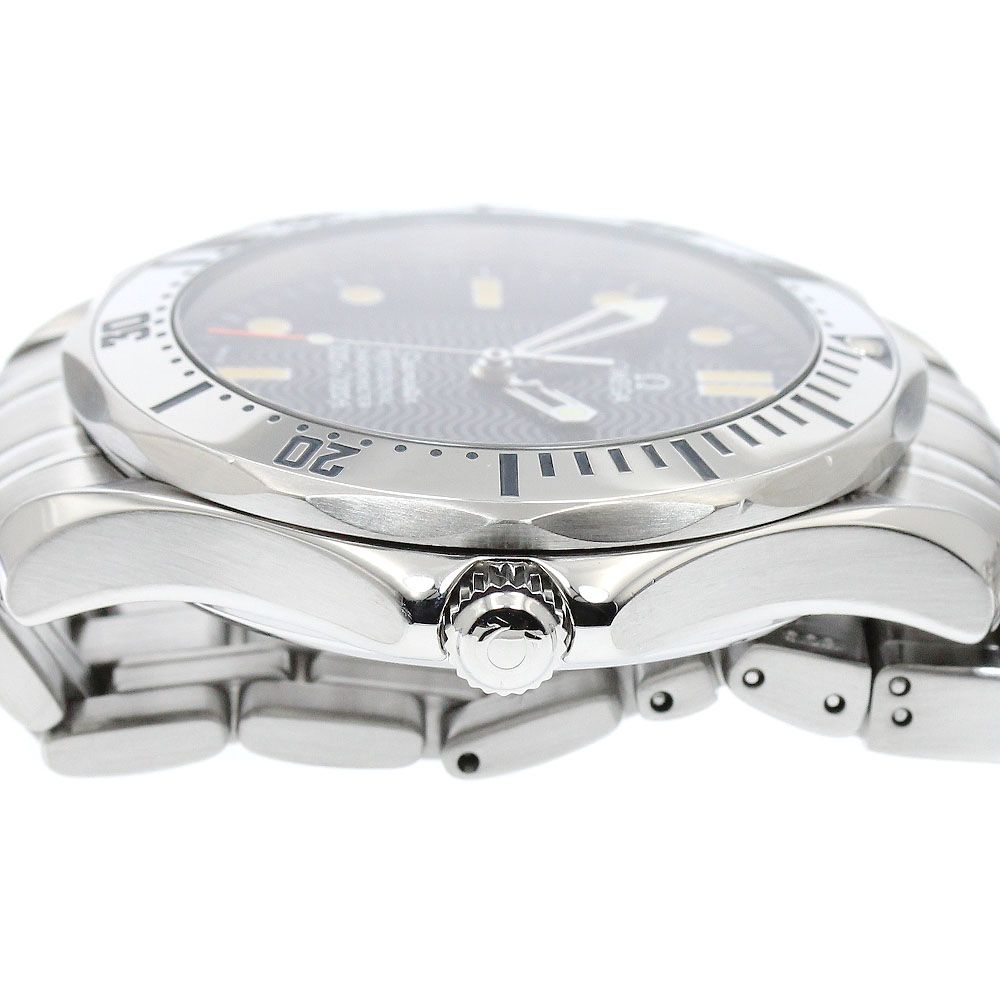  オメガ OMEGA 2532 80 シーマスター300 デイト 自動巻き メンズ 保証書付き_916539 秋冬対応 自動巻き時計 腕時計(アナログ)